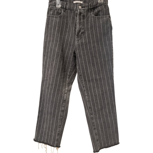 💥HP🎉PAC•SUN• Mom Jean- High Waist-Pin Stripe size 29 EUC! - Picture 10 of 16